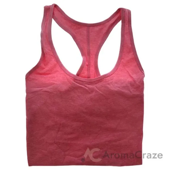 Picture of Bamboo Racerback Tank - Hibiscus Coral Heather by Cariloha for Women - 1 Pc Tank Top (XL)