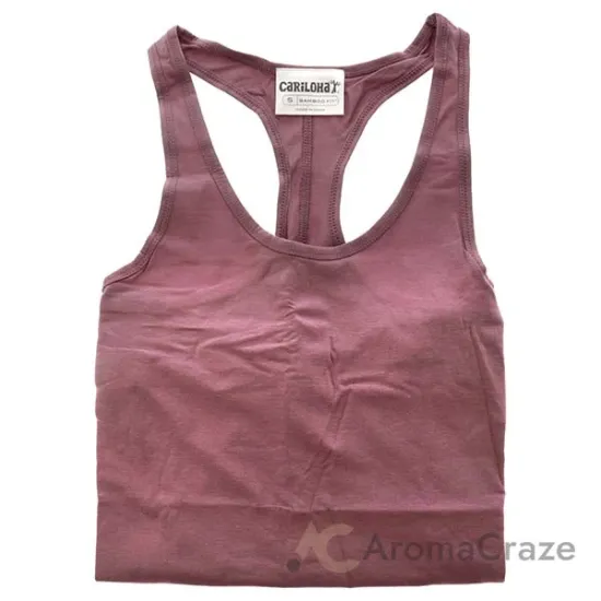 Picture of Bamboo Racerback Tank - Rosewater by Cariloha for Women - 1 Pc Tank Top (S)