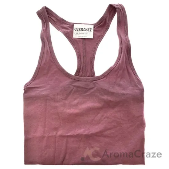Picture of Bamboo Racerback Tank - Rosewater by Cariloha for Women - 1 Pc Tank Top (M)