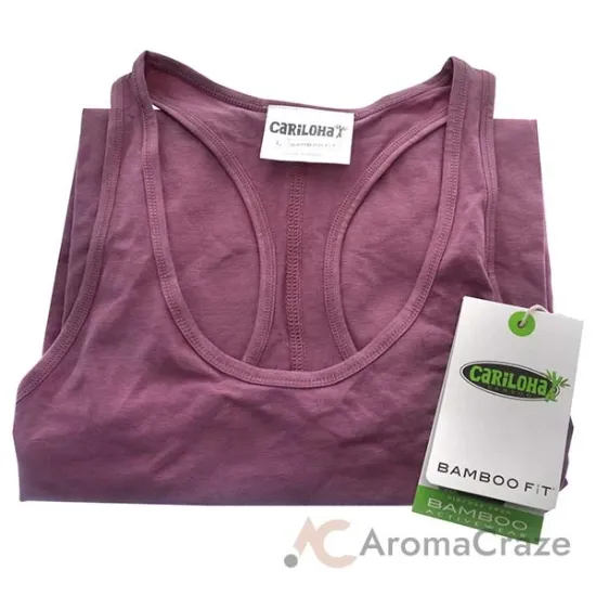 Picture of Bamboo Racerback Tank - Rosewater by Cariloha for Women - 1 Pc Tank Top (L)