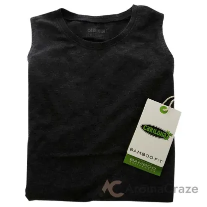 Picture of Bamboo Sleeveless T-Shirt - Carbon heather by Cariloha for Women - 1 Pc T-Shirt (S)