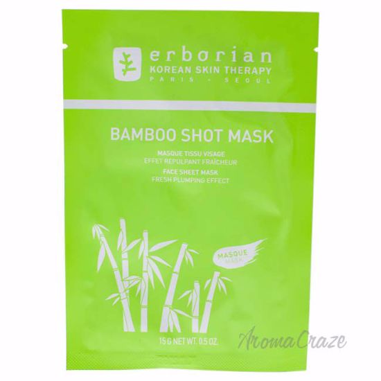 Bamboo Sheet Mask by Erborian for Women - 0.5 oz Mask