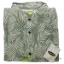 Picture of Bamboo Woven Button-Up Shirt - Ocean Green Foliage Print by Cariloha for Men - 1 Pc Shirt (XL)