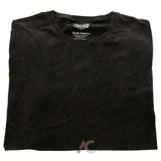 Picture of Bamboo Sleep Crew T-Shirt - Charcoal Heather by Cariloha for Men - 1 Pc T-Shirt (S)