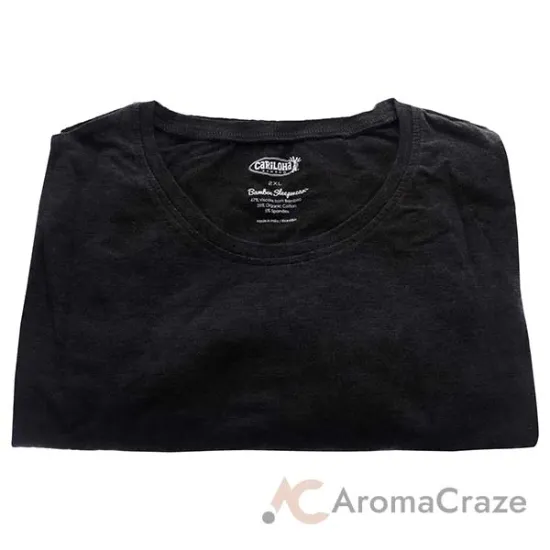 Picture of Bamboo Sleep Crew Shirt - Charcoal Heather by Cariloha for Men - 1 Pc T-Shirt (2XL)