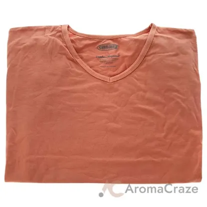 Picture of Bamboo Sleep Dolman V-Neck T-Shirt - Coral by Cariloha for Women - 1 Pc T-Shirt (S)