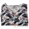 Picture of Bamboo Sleep V-Neck Shirt - Birds Of Paradise by Cariloha for Women - 1 Pc T-Shirt (XL)