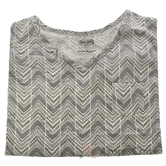 Picture of Bamboo Sleep V-Neck Shirt - Tribal Stripe by Cariloha for Women - 1 Pc T-Shirt (XS)