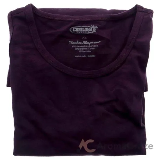 Picture of Bamboo Sleep Tank Top - Deep Violet by Cariloha for Women - 1 Pc T-Shirt (XS)