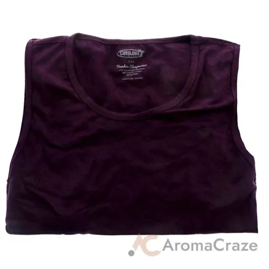 Picture of Bamboo Sleep Tank Top - Deep Violet by Cariloha for Women - 1 Pc T-Shirt (2XL)