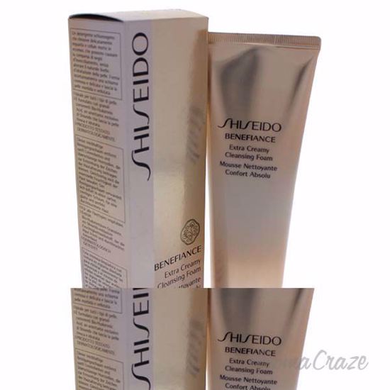 Benefiance Extra Creamy Cleansing Foam by Shiseido for Unise