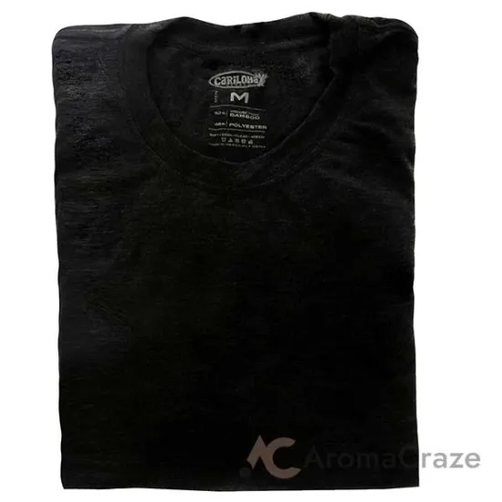 Picture of Bamboo Comfort Crew Tee - Charcoal by Cariloha for Men - 1 Pc T-Shirt (M)