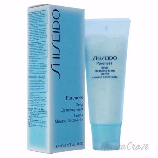 Pureness Deep Cleansing Foam by Shiseido for Unisex - 3.6 oz