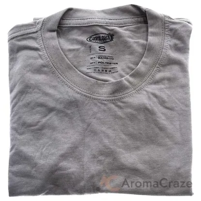 Picture of Bamboo Comfort Crew Tee - Gray by Cariloha for Men - 1 Pc T-Shirt (S)