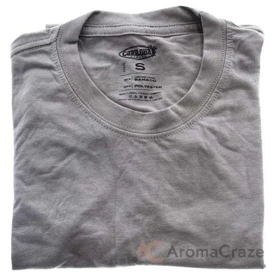 Picture of Bamboo Comfort Crew Tee - Gray by Cariloha for Men - 1 Pc T-Shirt (S)