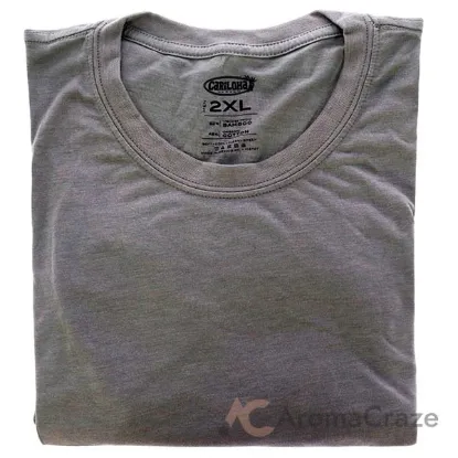 Picture of Bamboo Comfort Crew Tee - Gray by Cariloha for Men - 1 Pc T-Shirt (2XL)