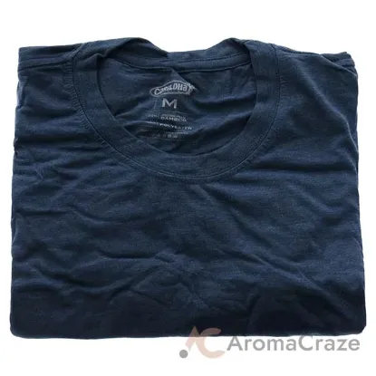 Picture of Bamboo Comfort Crew Tee - Bermuda Blue by Cariloha for Men - 1 Pc T-Shirt (M)