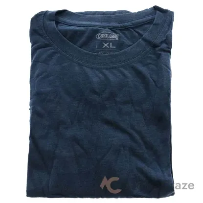 Picture of Bamboo Comfort Crew Tee - Bermuda Blue by Cariloha for Men - 1 Pc T-Shirt (XL)