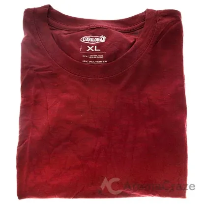 Picture of Bamboo Comfort Crew Tee - Rockwood Red by Cariloha for Men - 1 Pc T-Shirt (XL)