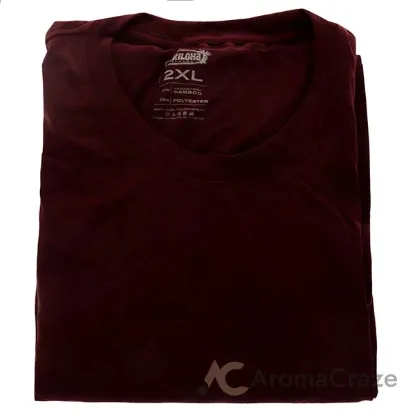 Picture of Bamboo Comfort Crew Tee - Rockwood Red by Cariloha for Men - 1 Pc T-Shirt (2XL)