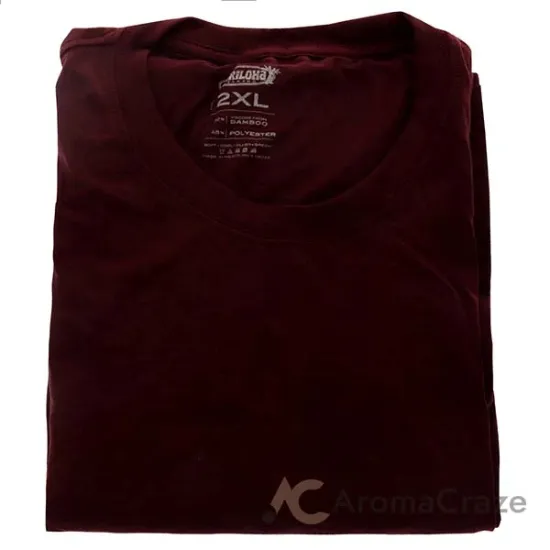 Picture of Bamboo Comfort Crew Tee - Rockwood Red by Cariloha for Men - 1 Pc T-Shirt (2XL)