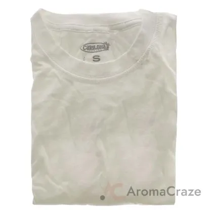 Picture of Bamboo Crew Tee - White by Cariloha for Men - 1 Pc T-Shirt (S)