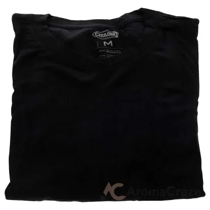 Picture of Bamboo Crew Tee - Black by Cariloha for Men - 1 Pc T-Shirt (M)