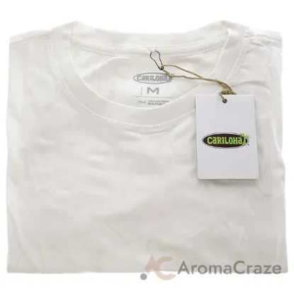 Picture of Bamboo Crew Tee - White by Cariloha for Women - 1 Pc T-Shirt (M)