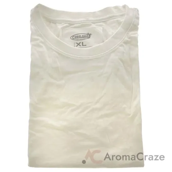 Picture of Bamboo Crew Tee - White by Cariloha for Women - 1 Pc T-Shirt (XL)