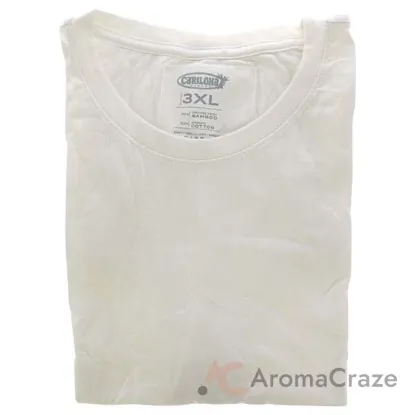 Picture of Bamboo Crew Tee - White by Cariloha for Women - 1 Pc T-Shirt (3XL)