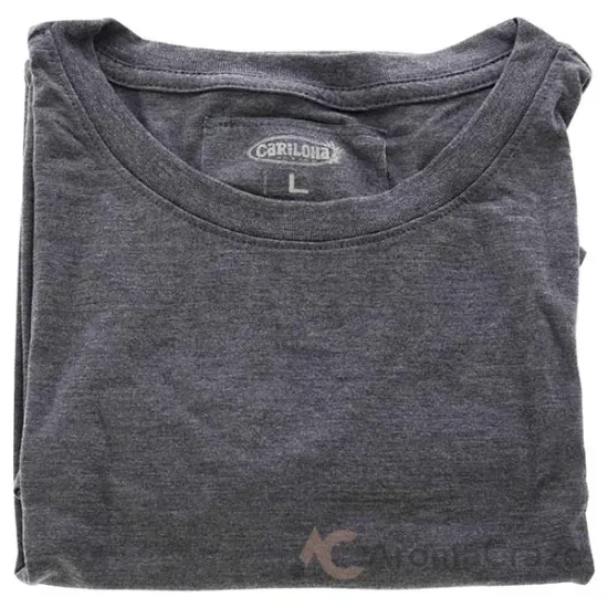 Picture of Bamboo Crew Tee - Navy Heather by Cariloha for Women - 1 Pc T-Shirt (L)