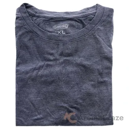 Picture of Bamboo Crew Tee - Navy Heather by Cariloha for Women - 1 Pc T-Shirt (XL)