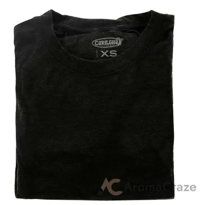 Picture of Bamboo Crew Tee - Charcoal Heather by Cariloha for Women - 1 Pc T-Shirt (XS)