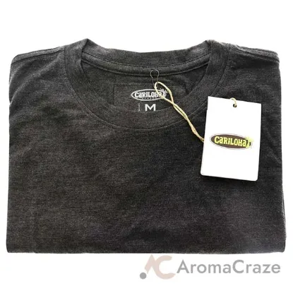 Picture of Bamboo Crew Tee - Charcoal Heather by Cariloha for Women - 1 Pc T-Shirt (M)