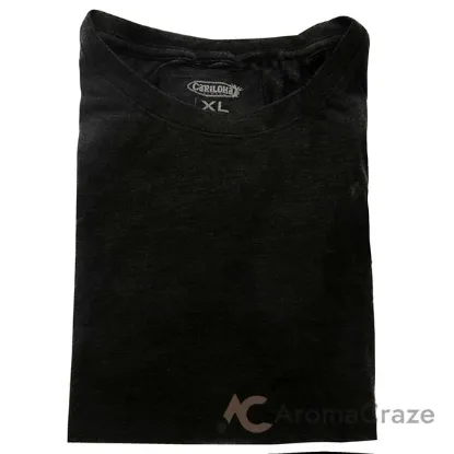 Picture of Bamboo Crew Tee - Charcoal Heather by Cariloha for Women - 1 Pc T-Shirt (XL)