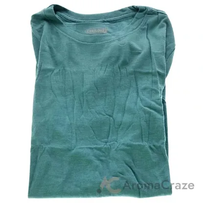 Picture of Bamboo Crew Tee - Tropical Teal Heather by Cariloha for Women - 1 Pc T-Shirt (XS)