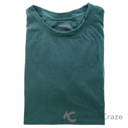 Picture of Bamboo Crew Tee - Tropical Teal Heather by Cariloha for Women - 1 Pc T-Shirt (S)