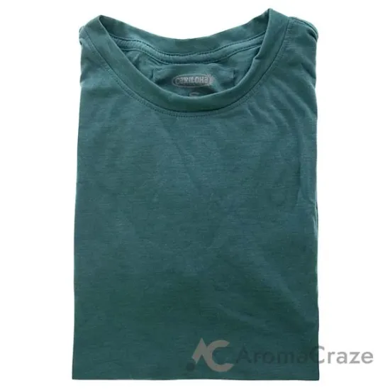 Picture of Bamboo Crew Tee - Tropical Teal Heather by Cariloha for Women - 1 Pc T-Shirt (S)