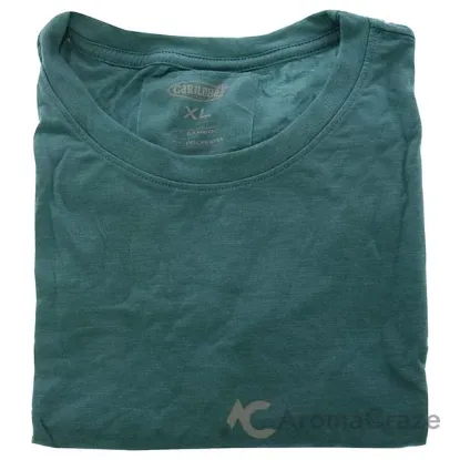 Picture of Bamboo Crew Tee - Tropical Teal Heather by Cariloha for Women - 1 Pc T-Shirt (XL)