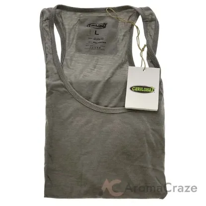 Picture of Bamboo Racer Tank - Heather Gray by Cariloha for Women - 1 Pc Tank Top (L)