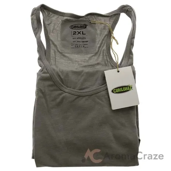 Picture of Bamboo Racer Tank - Heather Gray by Cariloha for Women - 1 Pc Tank Top (2XL)