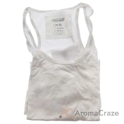Picture of Bamboo Racer Tank - White by Cariloha for Women - 1 Pc Tank Top (XS)