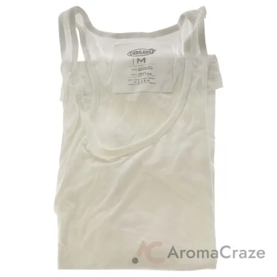 Picture of Bamboo Racer Tank - White by Cariloha for Women - 1 Pc Tank Top (M)