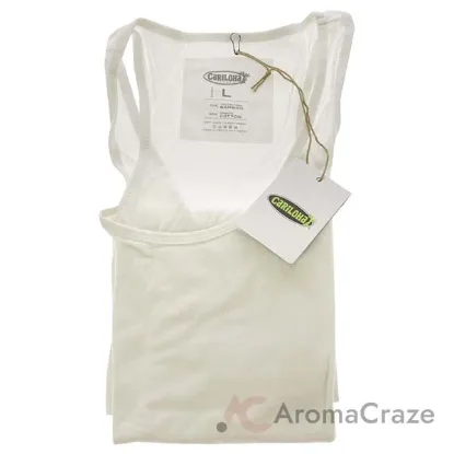 Picture of Bamboo Racer Tank - White by Cariloha for Women - 1 Pc Tank Top (L)