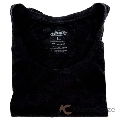 Picture of Bamboo Scoop Tee - Charcoal by Cariloha for Women - 1 Pc T-Shirt (L)