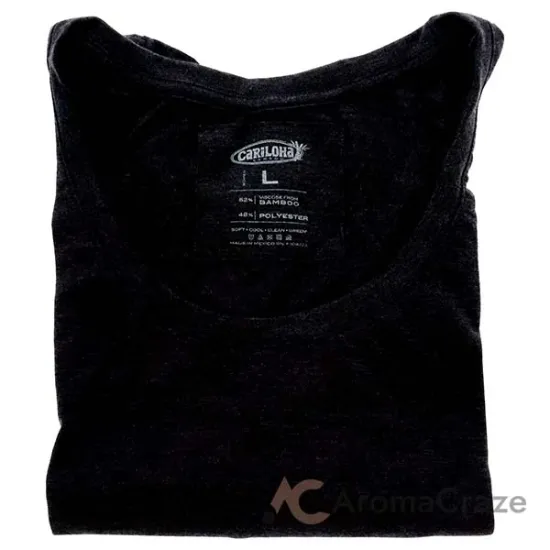 Picture of Bamboo Scoop Tee - Charcoal by Cariloha for Women - 1 Pc T-Shirt (L)