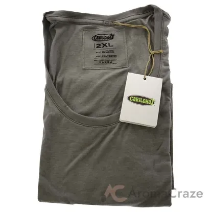 Picture of Bamboo Scoop Tee - Gray Heather by Cariloha for Women - 1 Pc T-Shirt (2XL)