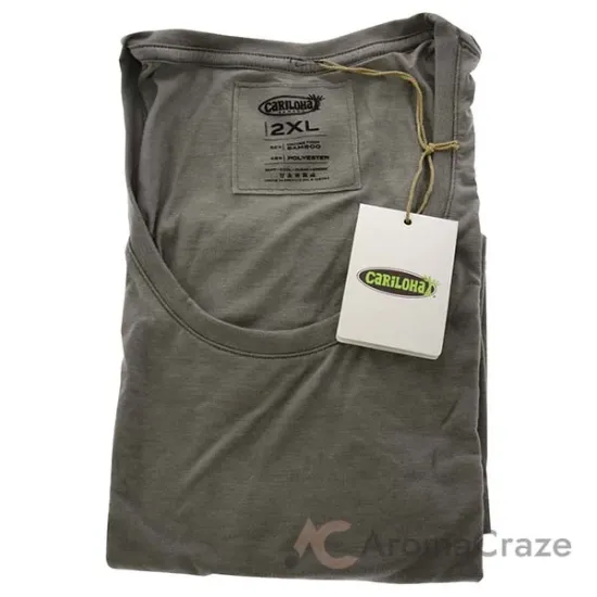 Picture of Bamboo Scoop Tee - Gray Heather by Cariloha for Women - 1 Pc T-Shirt (2XL)