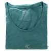 Picture of Bamboo Scoop Tee - Tropical Teal Heather by Cariloha for Women - 1 Pc T-Shirt (3XL)