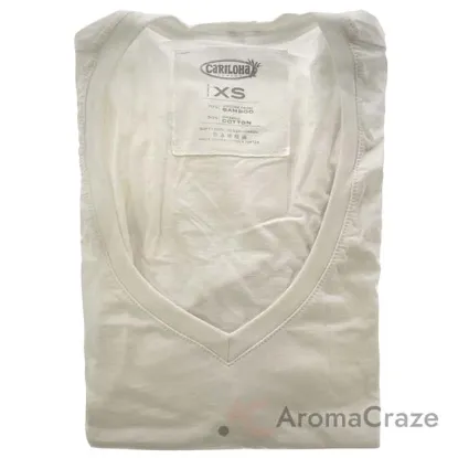 Picture of Bamboo V-Neck Tee - White by Cariloha for Women - 1 Pc T-Shirt (XS)
